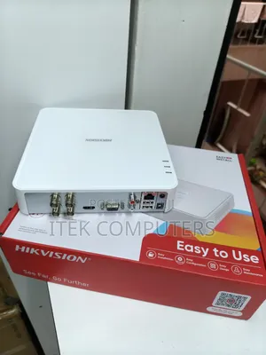 4 Channel Hikvision DVR With Clear Video and 2-Way Audio