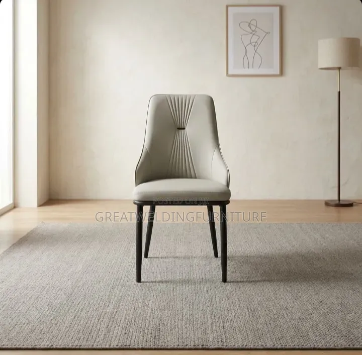 New Upholstered Leather Dining Chair