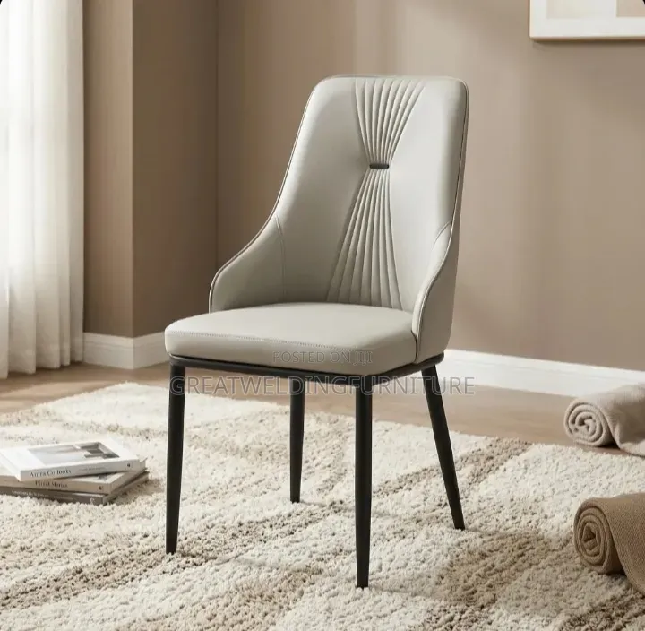 New Upholstered Leather Dining Chair