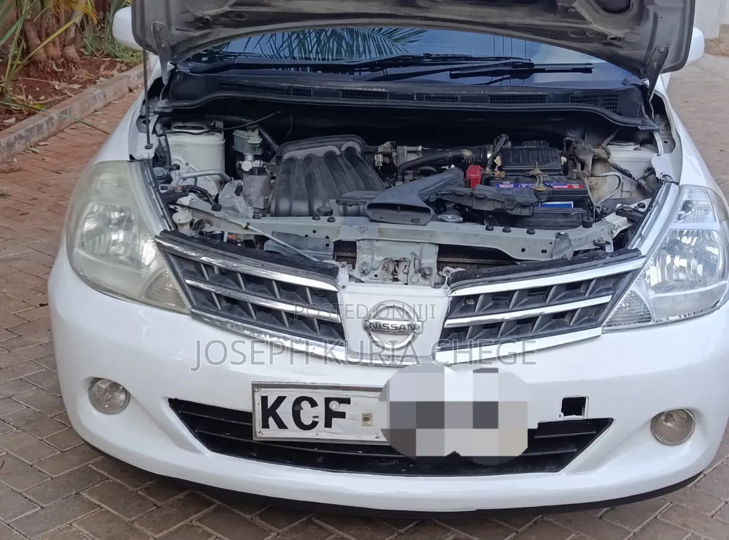 Nissan Tiida 2010 White