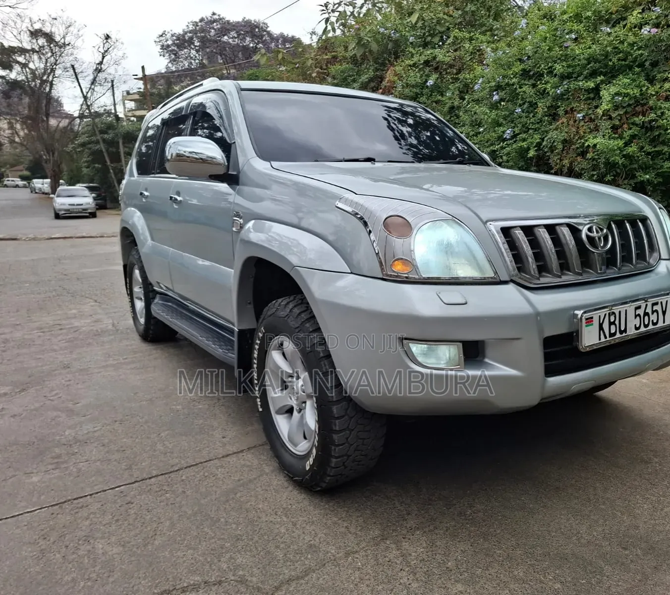 Toyota Land Cruiser Prado 2005 Silver
