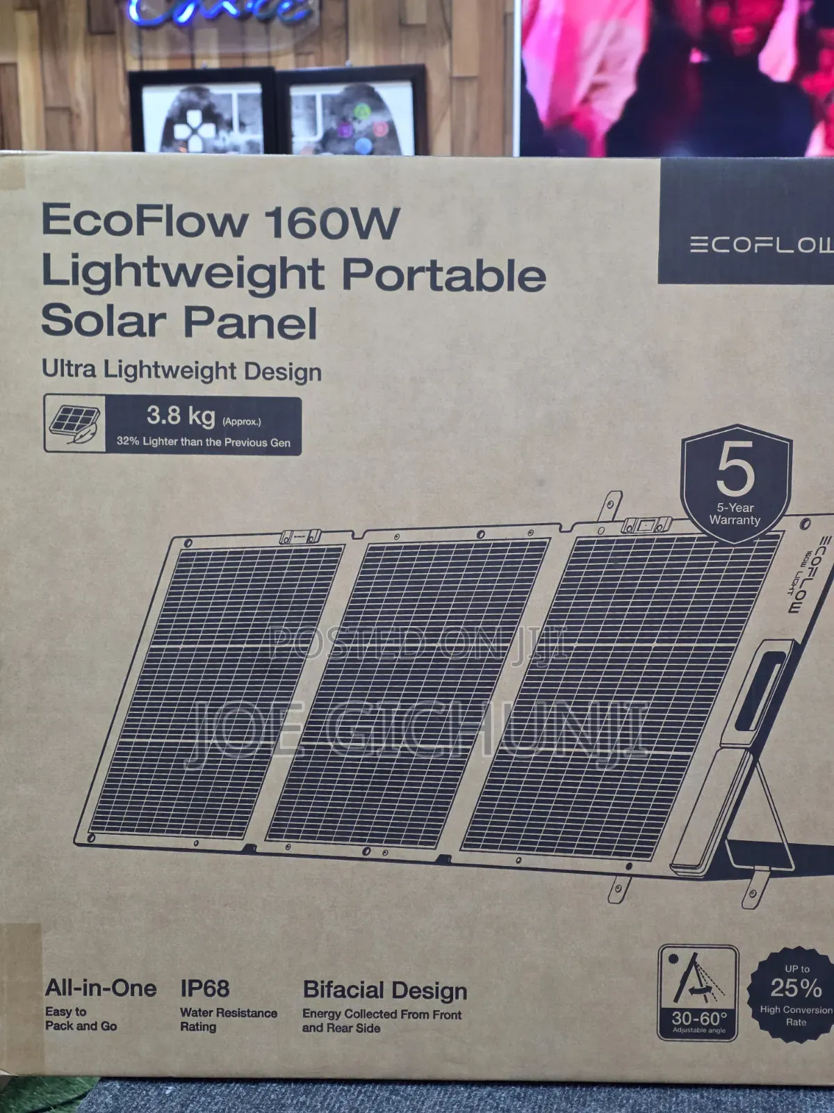 Ecoflow 160w Portable Solar Panel