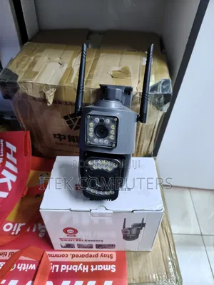 Dual Lens 4G CCTV Camera for Wide-Area Remote Surveillance