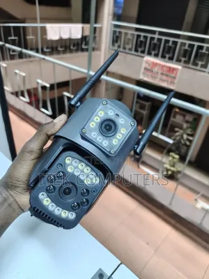 Dual Lens Electric 4G CCTV for Smart Home Security