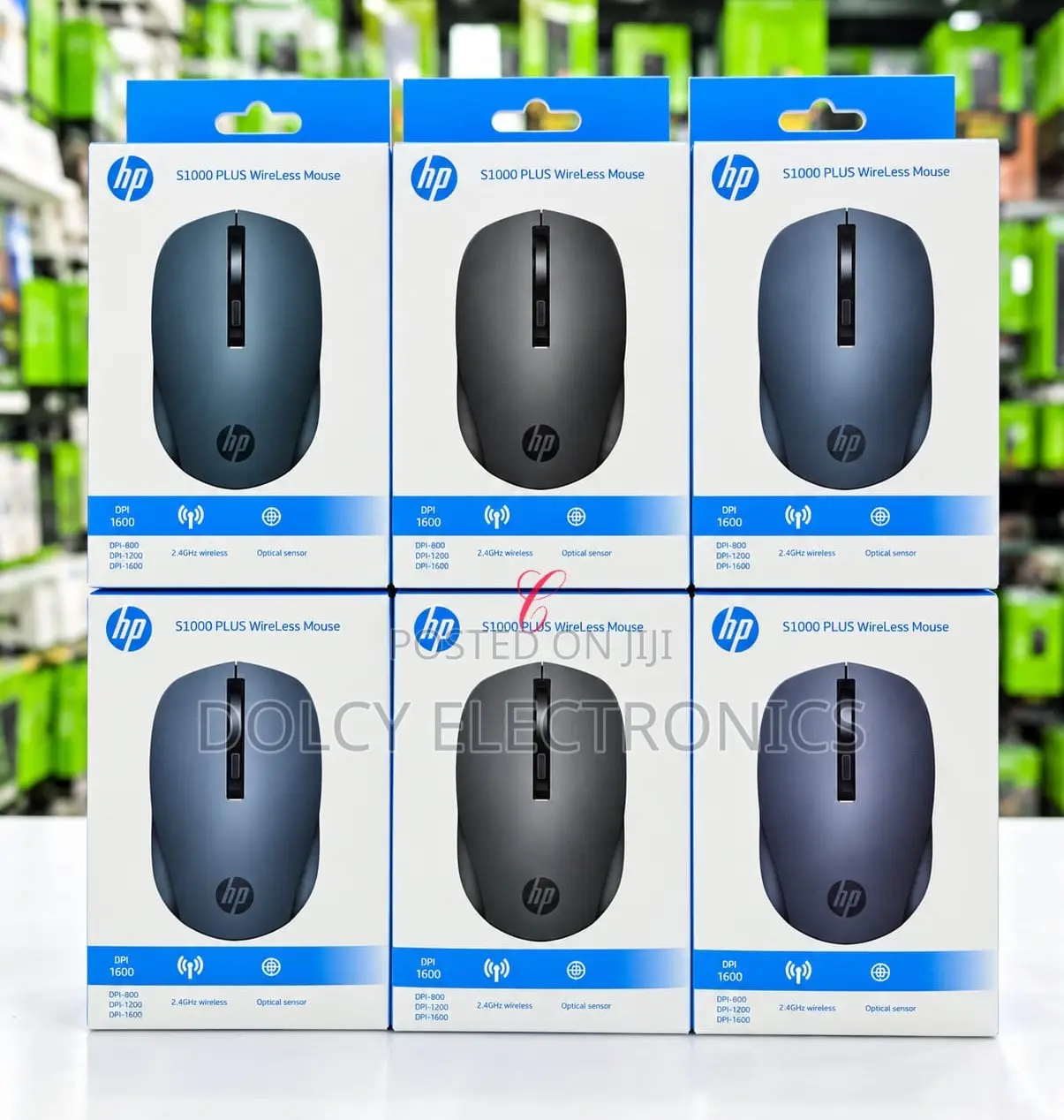 HP S1000 Plus Silent Optical 2.4GHz Wireless Mouse