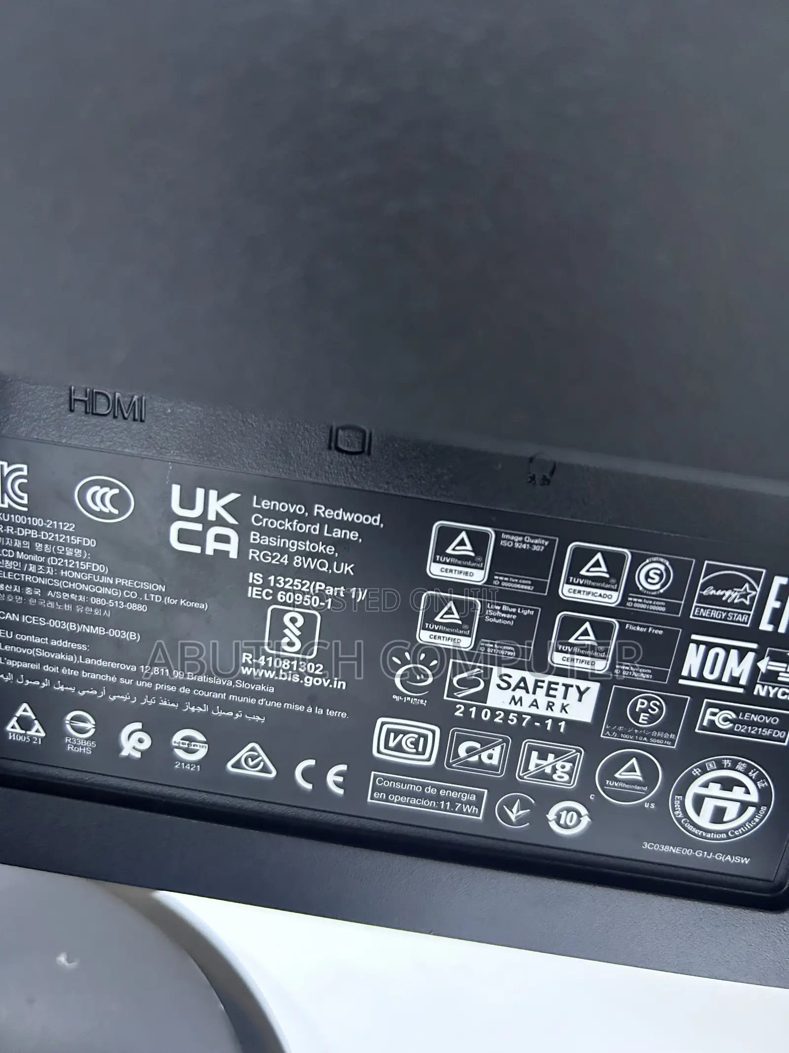 Lenovo Monitor