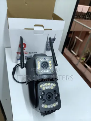 Dual Lens 4G CCTV With Pan Tilt and Two Way Audio