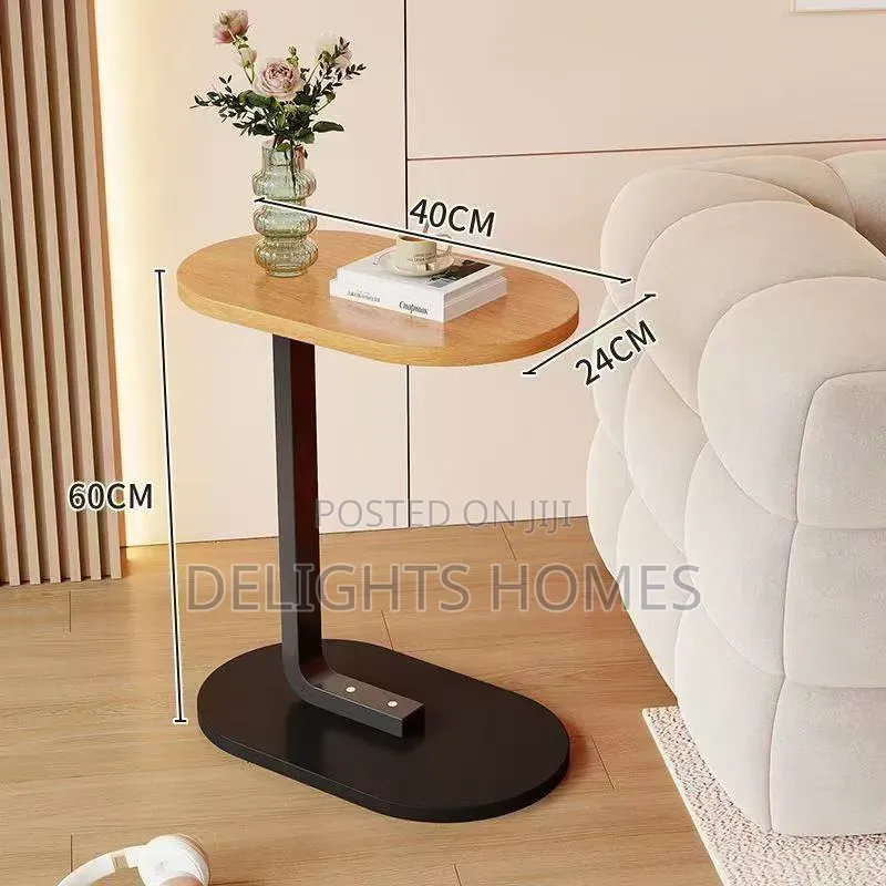 Modern C-Shaped Side Table-Esj