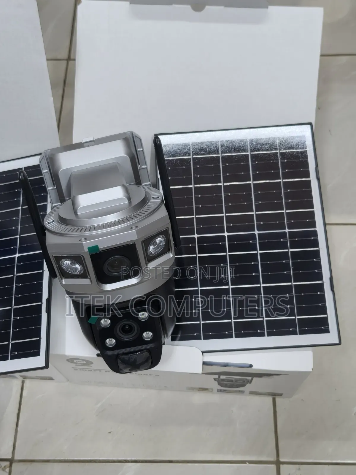 Dual View Solar 4G Security Camera With Remote Phone Monitoring