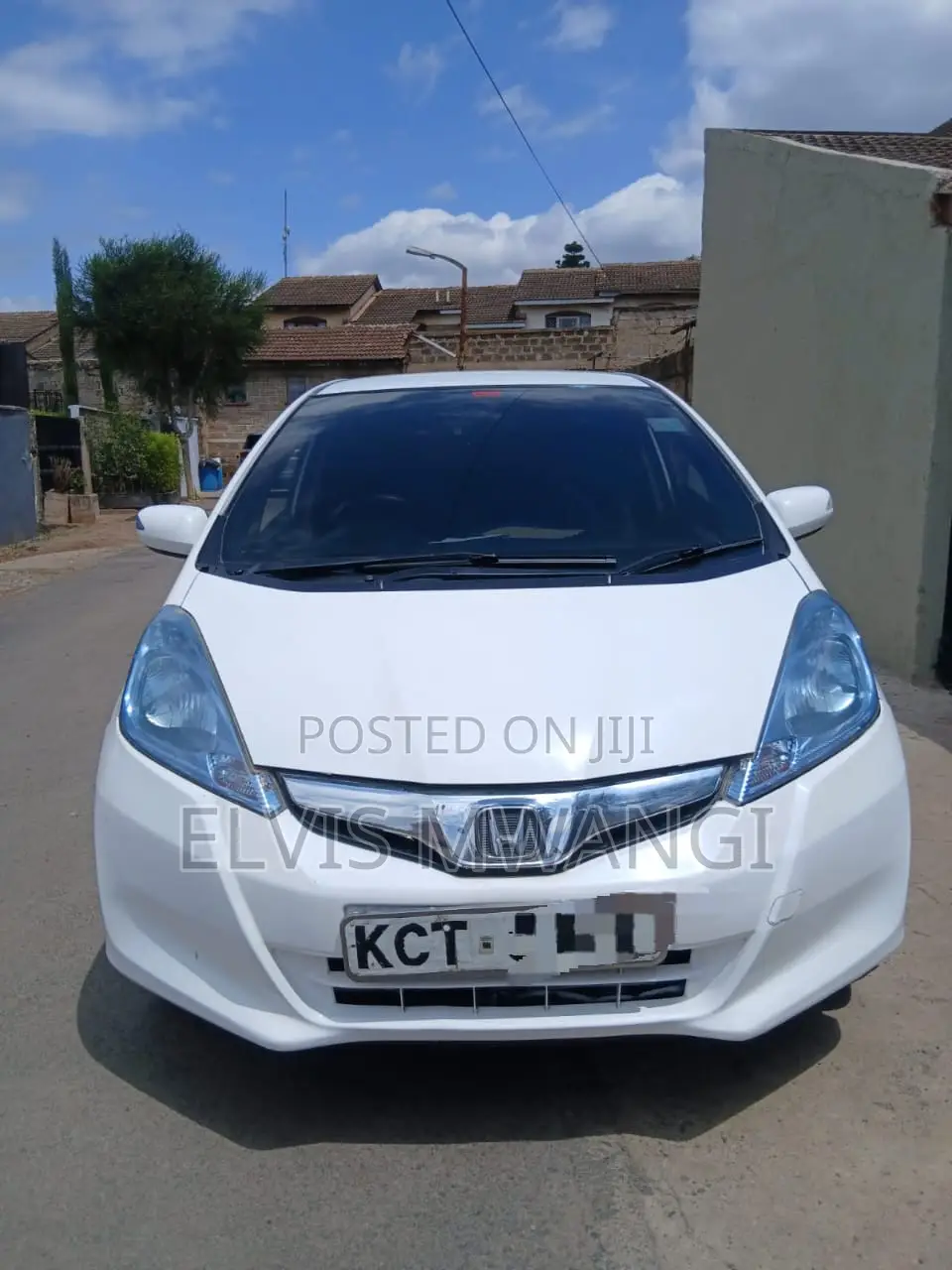Honda Fit Automatic 2012 White