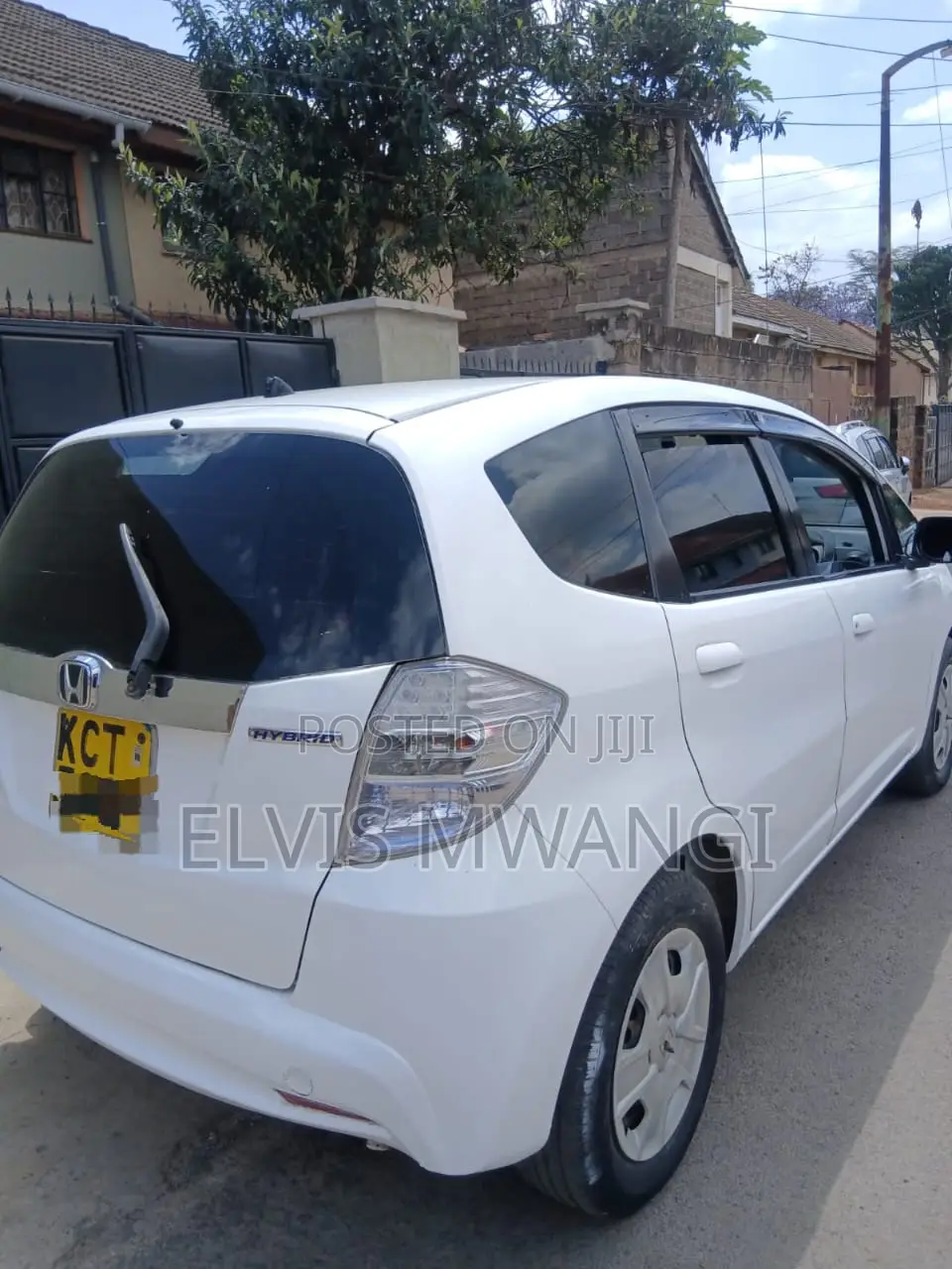 Honda Fit Automatic 2012 White