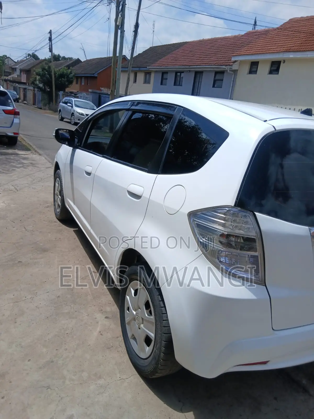 Honda Fit Automatic 2012 White