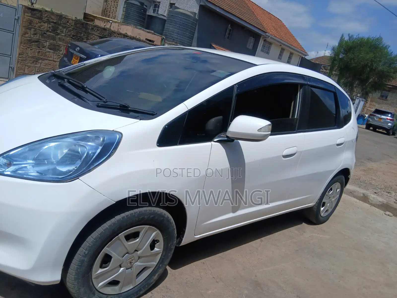Honda Fit Automatic 2012 White