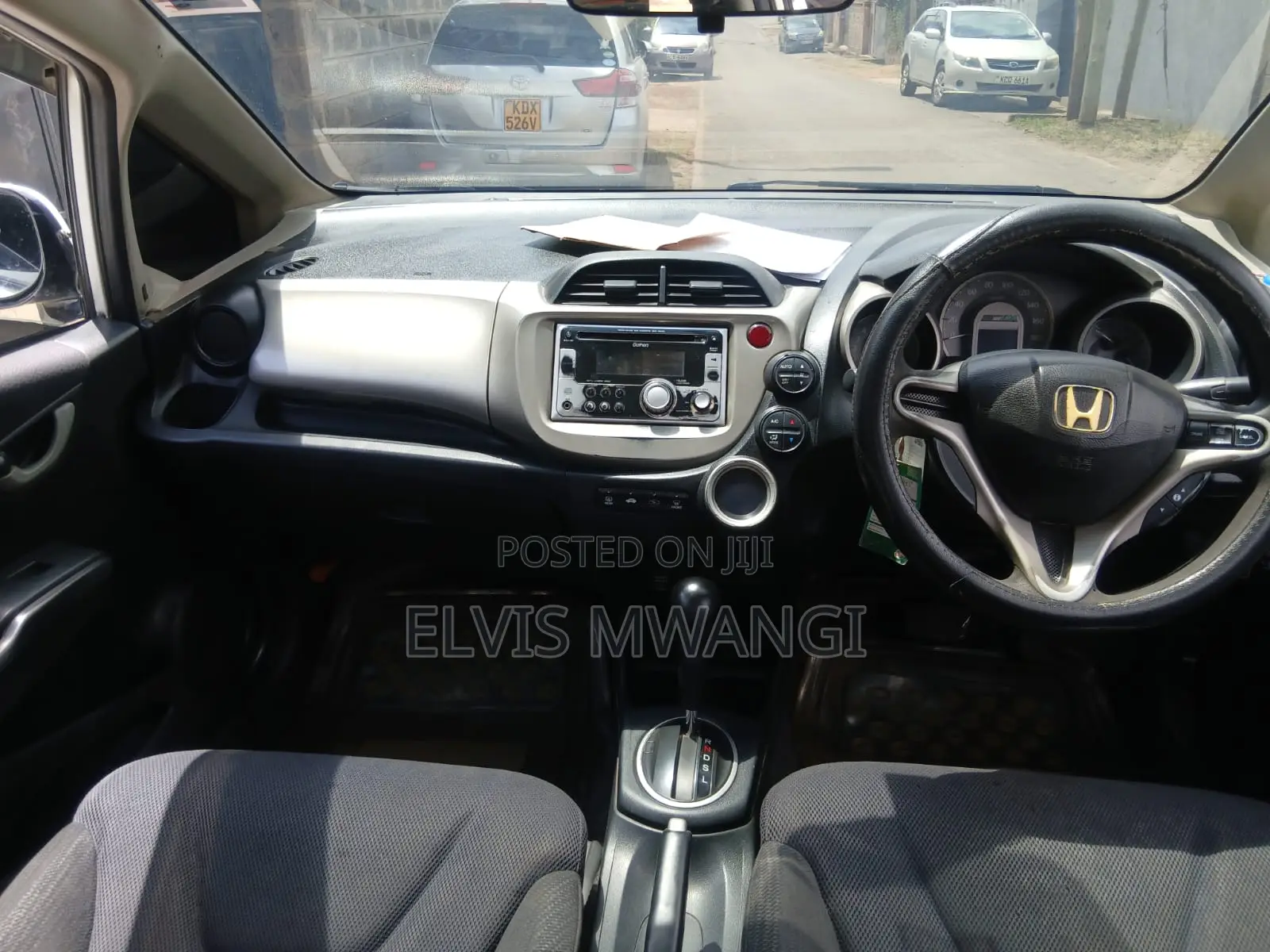 Honda Fit Automatic 2012 White