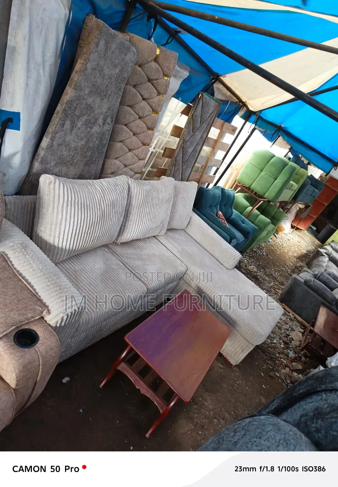 Modern Pilo Sofa 6 Seator and a Coffee Table
