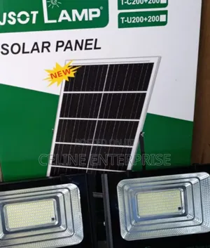 JSOT 2-in-1 100+100W Solar Security Floodlight