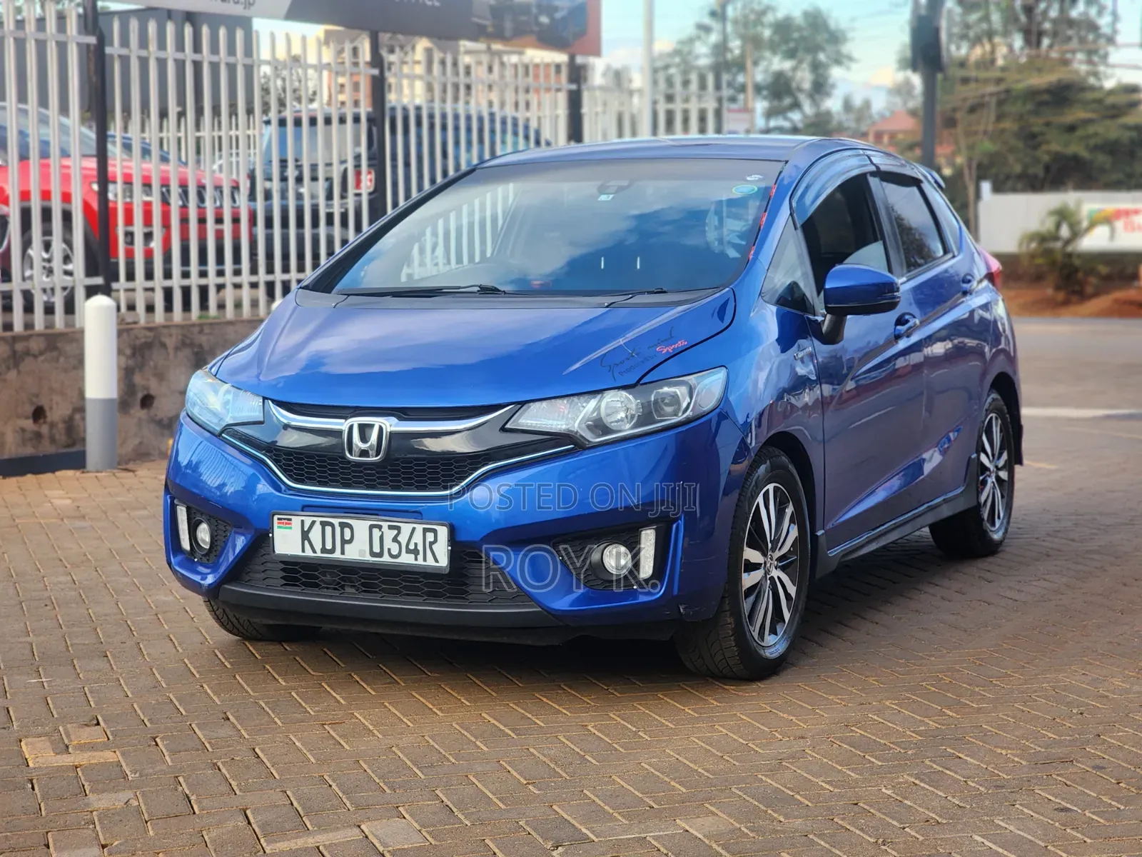 Honda Fit 2017 Blue