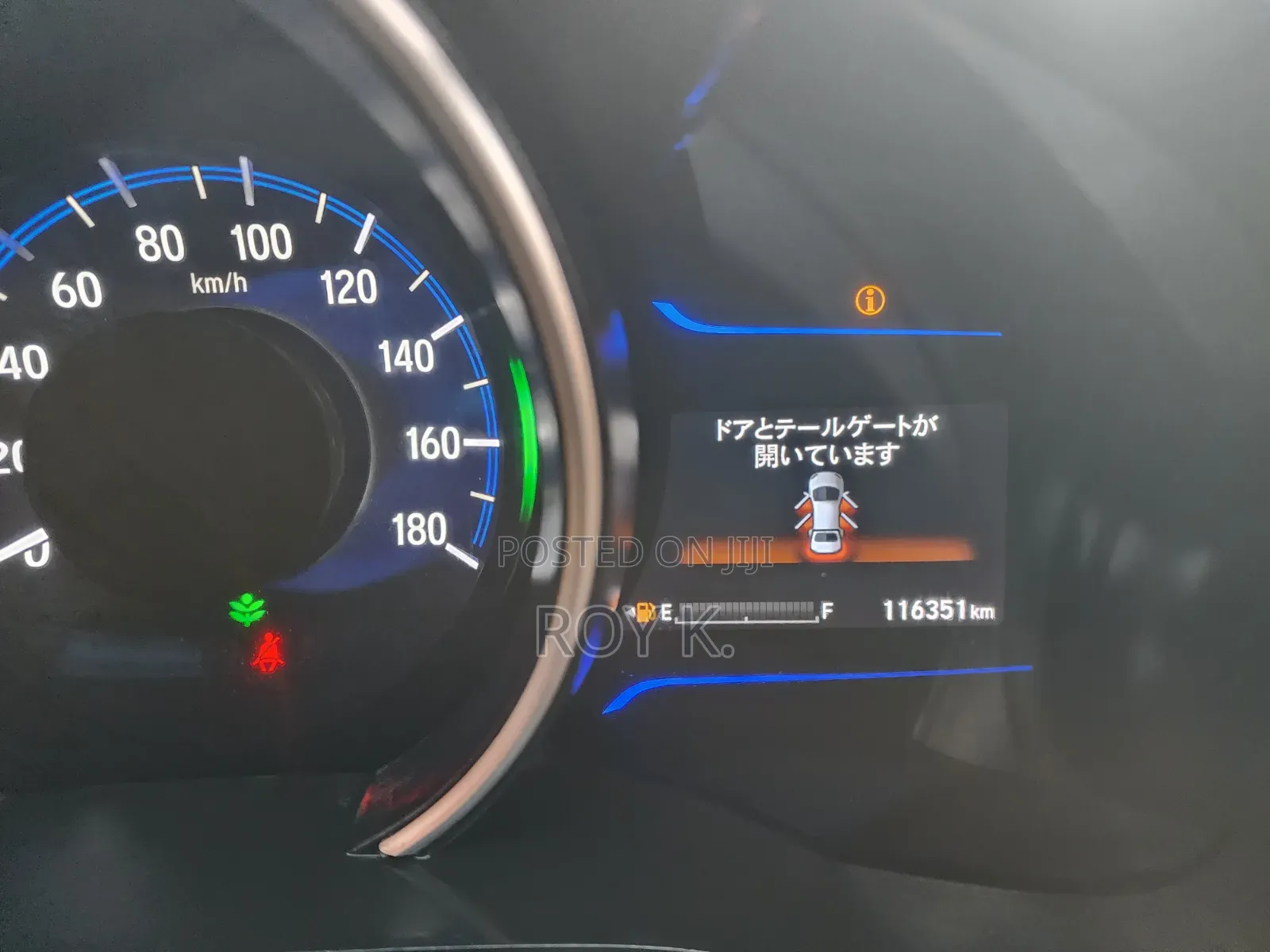 Honda Fit 2017 Blue