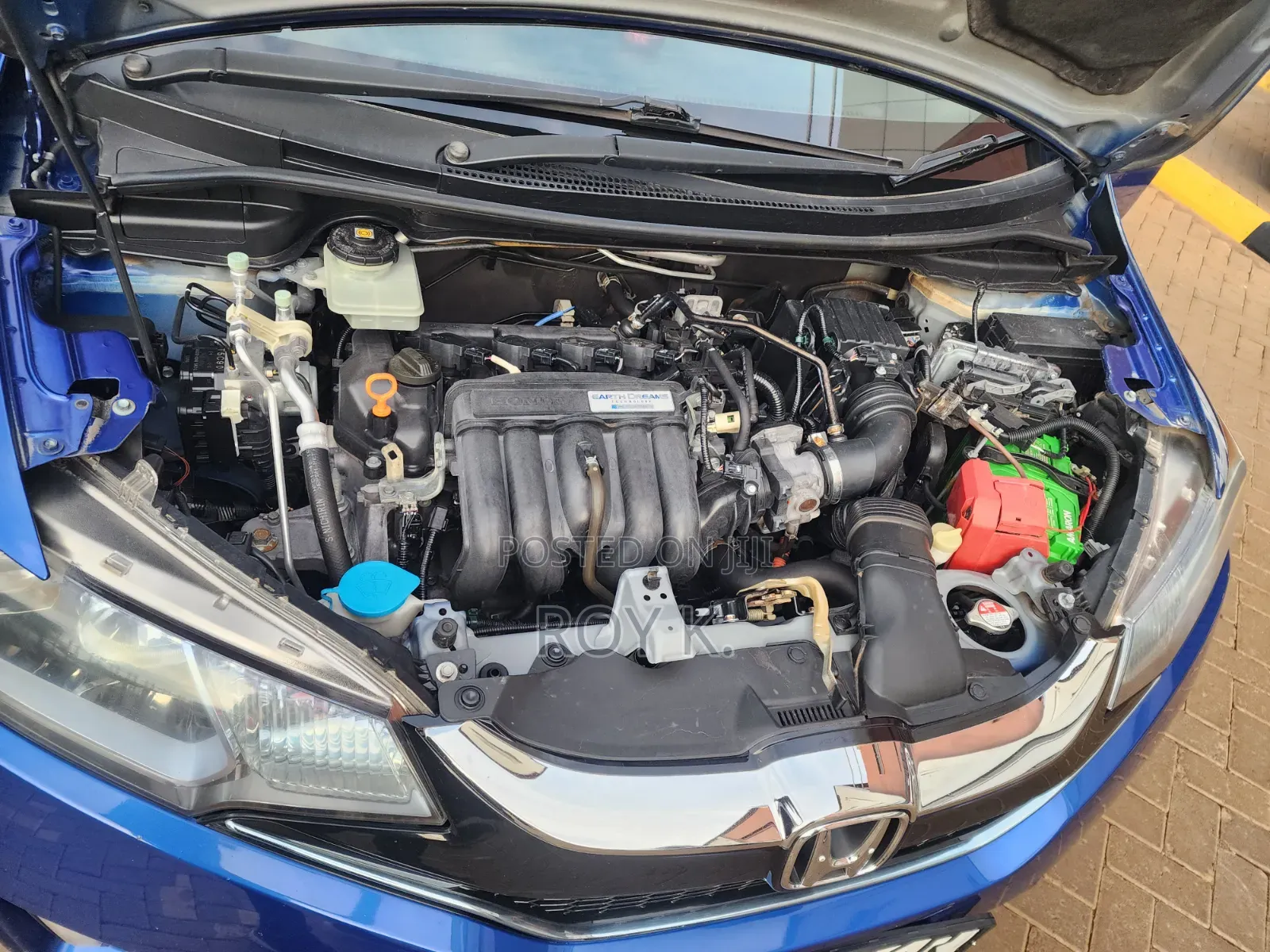 Honda Fit 2017 Blue