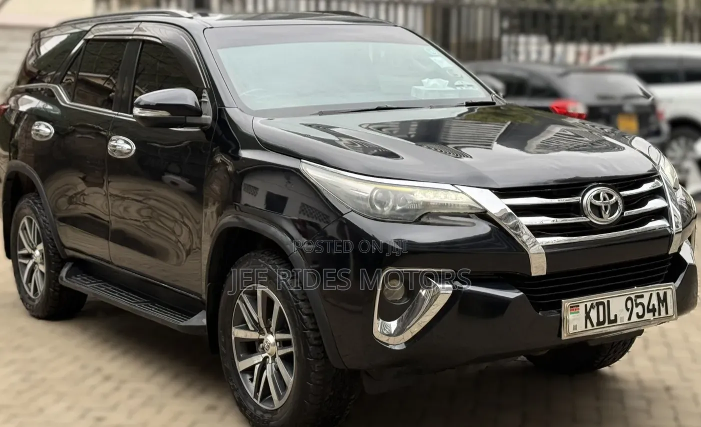 Toyota Fortuner 2016 Matt Black