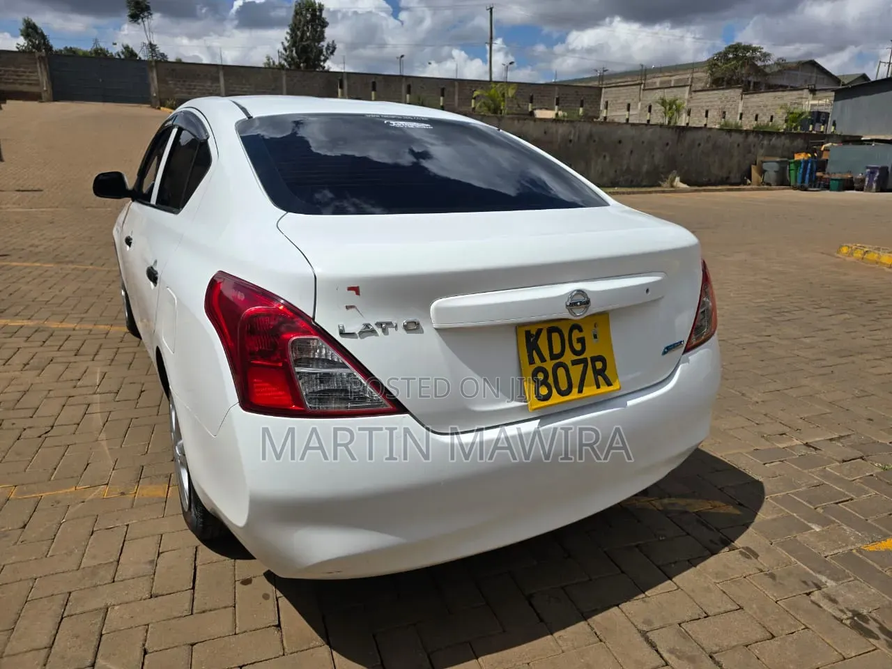 Nissan Latio 2014 White