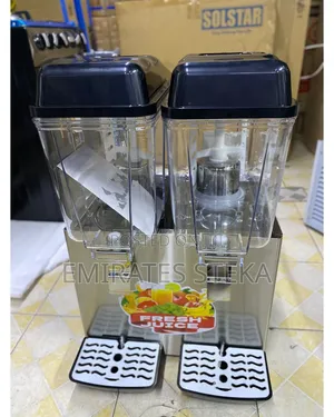Euromax Commercial Juice Dispenser 2 Taps JD-162