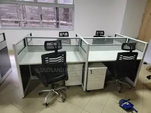 *4-Seater Office Partition Desk/ Working Station