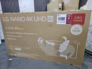 LG 65 Inch LG Nano Ai Nu84 Smart TV 2026 65nu840b6la