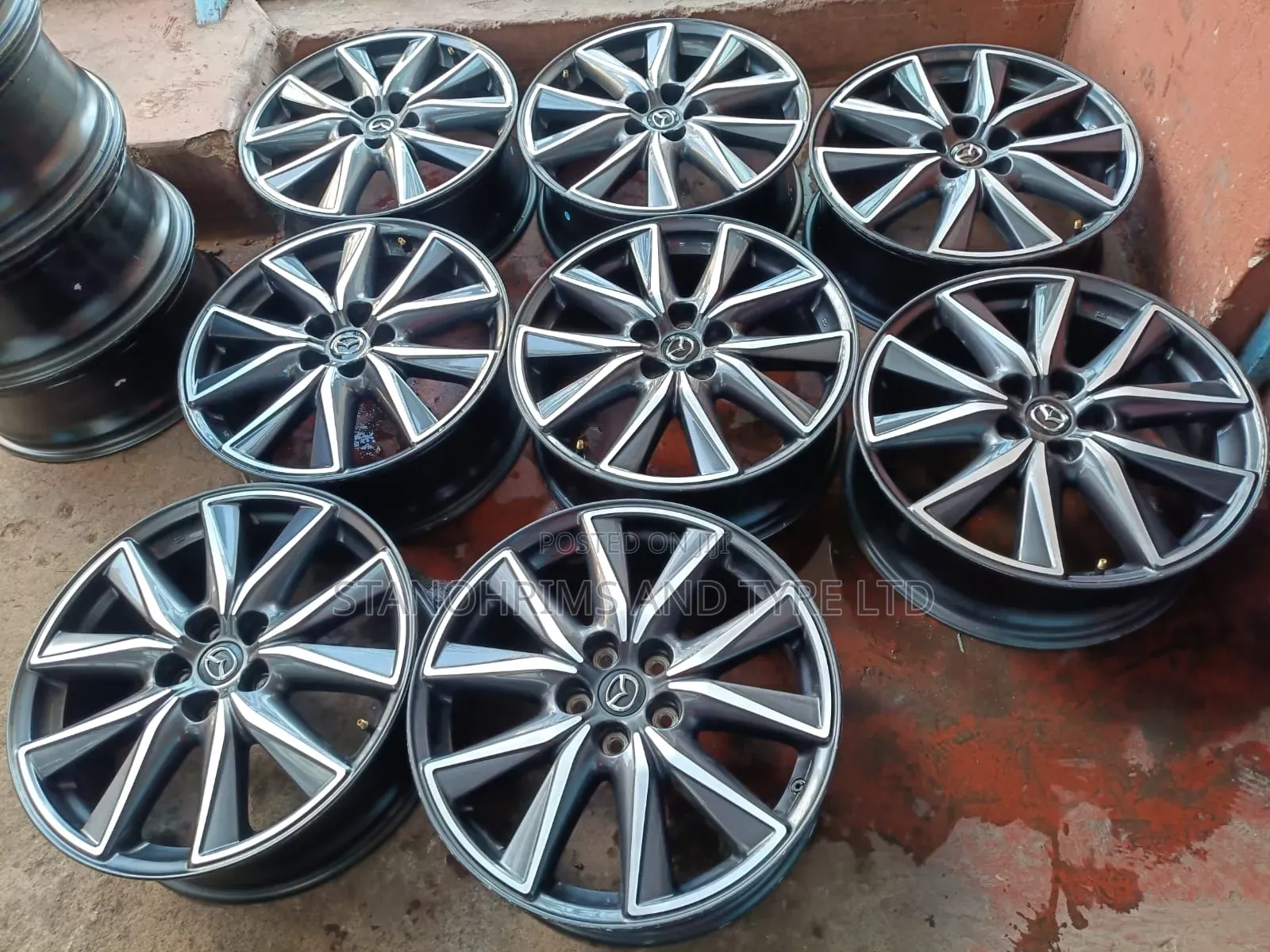 Size 19,CX 5 and CX 8 Original Alloy Rims
