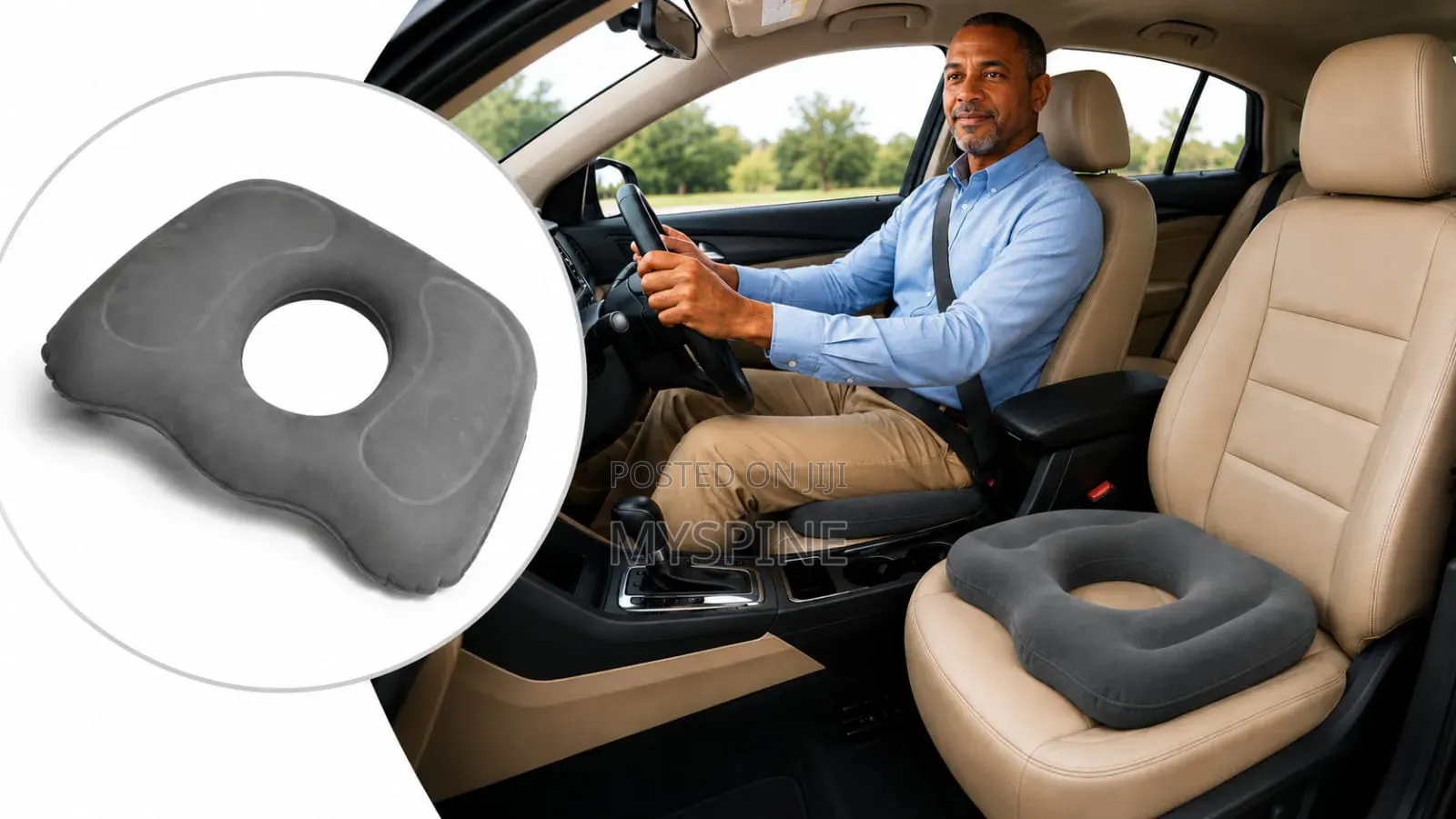 Inflatable Orthopedic Donut Cushion