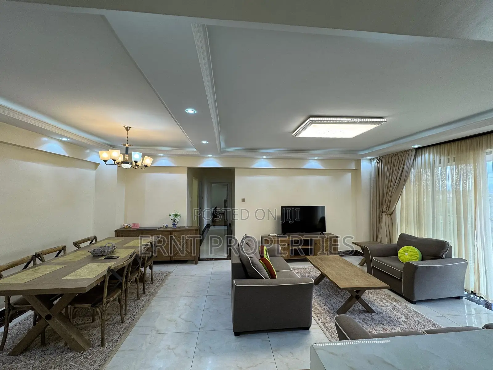 Furnished 3bdrm Apartment in Kilimani for rent