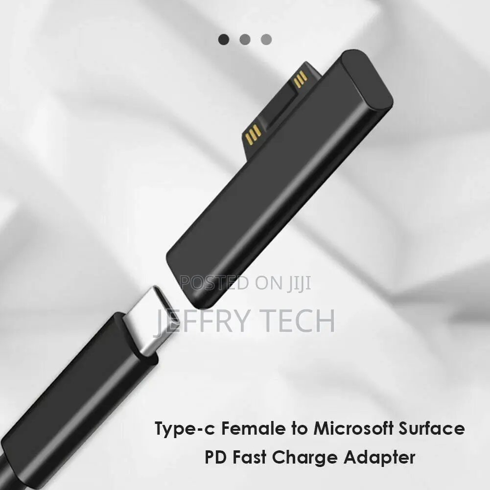 USB Type C PD Converter Charger Adapter for Surface Pro 3/4/ 5/ 6 /7 /