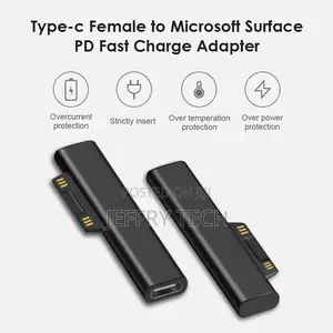 USB Type C PD Converter Charger Adapter for Surface Pro 3/4/ 5/ 6 /7 /