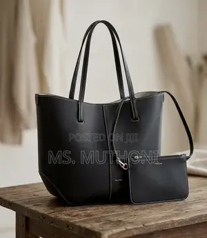 2 in 1 ( Tote + Wallet ) Polene Cyme ( Boxed )