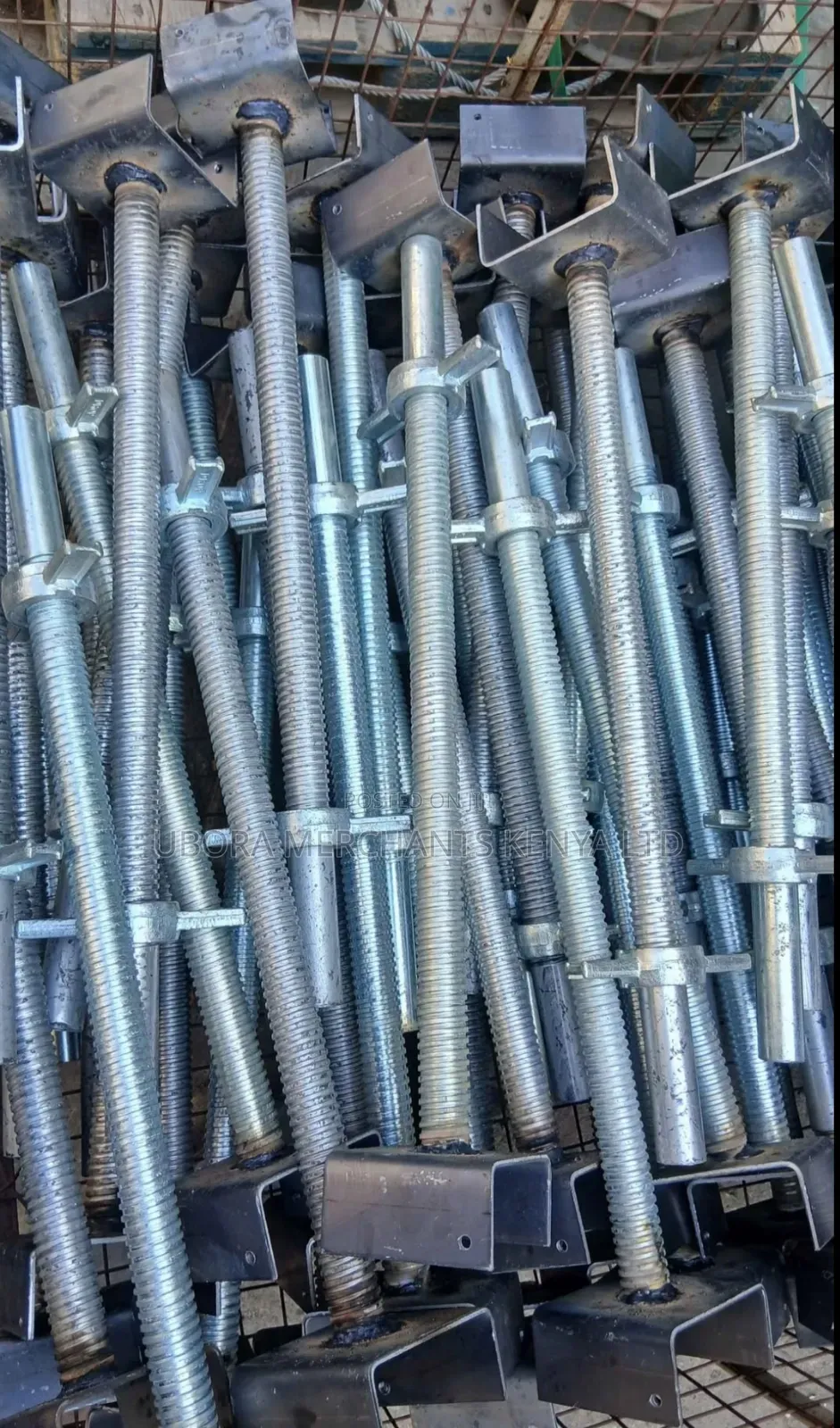 Galvanized U-Head Screw Jacks