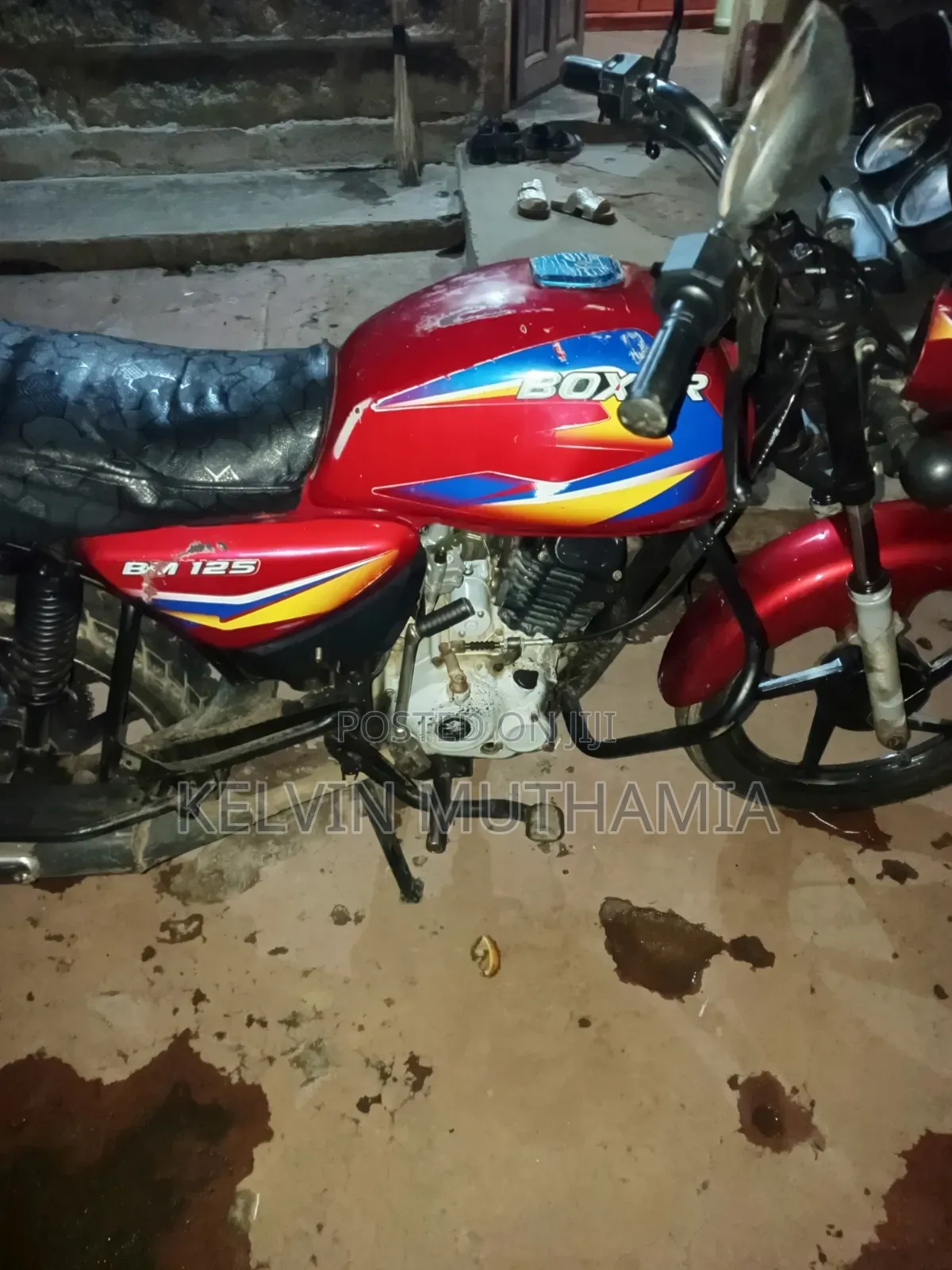 Bajaj Boxer 125 2023 Red