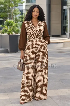 Houndstooth Jumpsuit