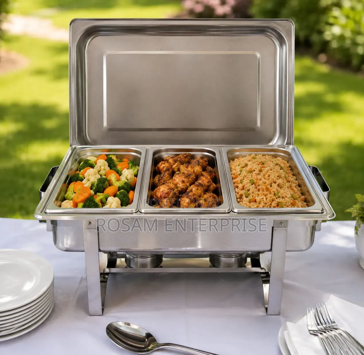 Tripple Redberry Cheffing Dish
Capacity: 9litres
