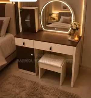 Unique Design Modern Vanity Makeup Table Set