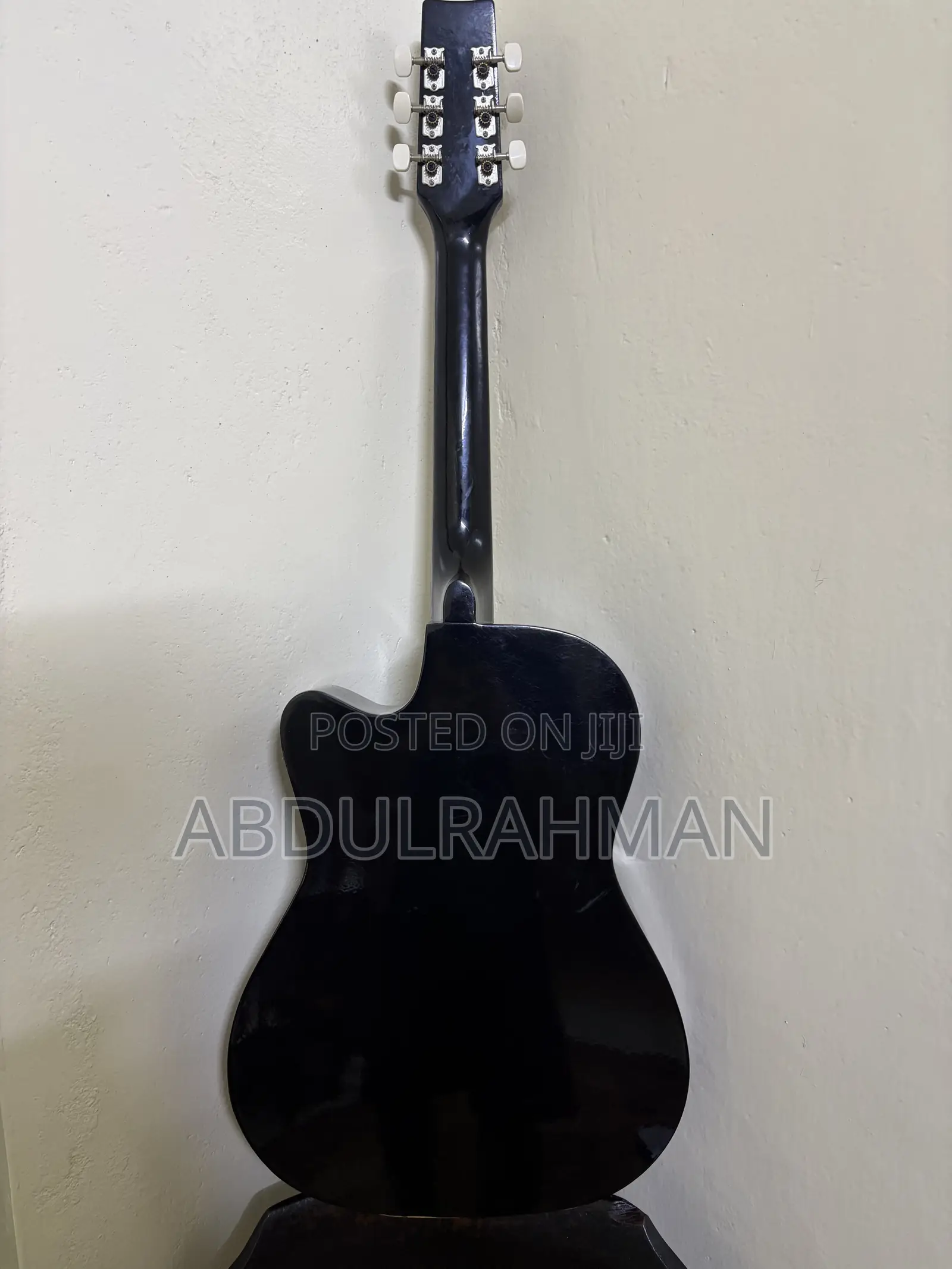 Black Acoustic Guitar