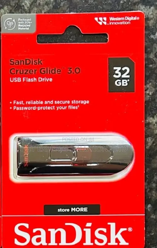 Sandisk Cruzer Glide 3.0 USB Flash Drive 32GB