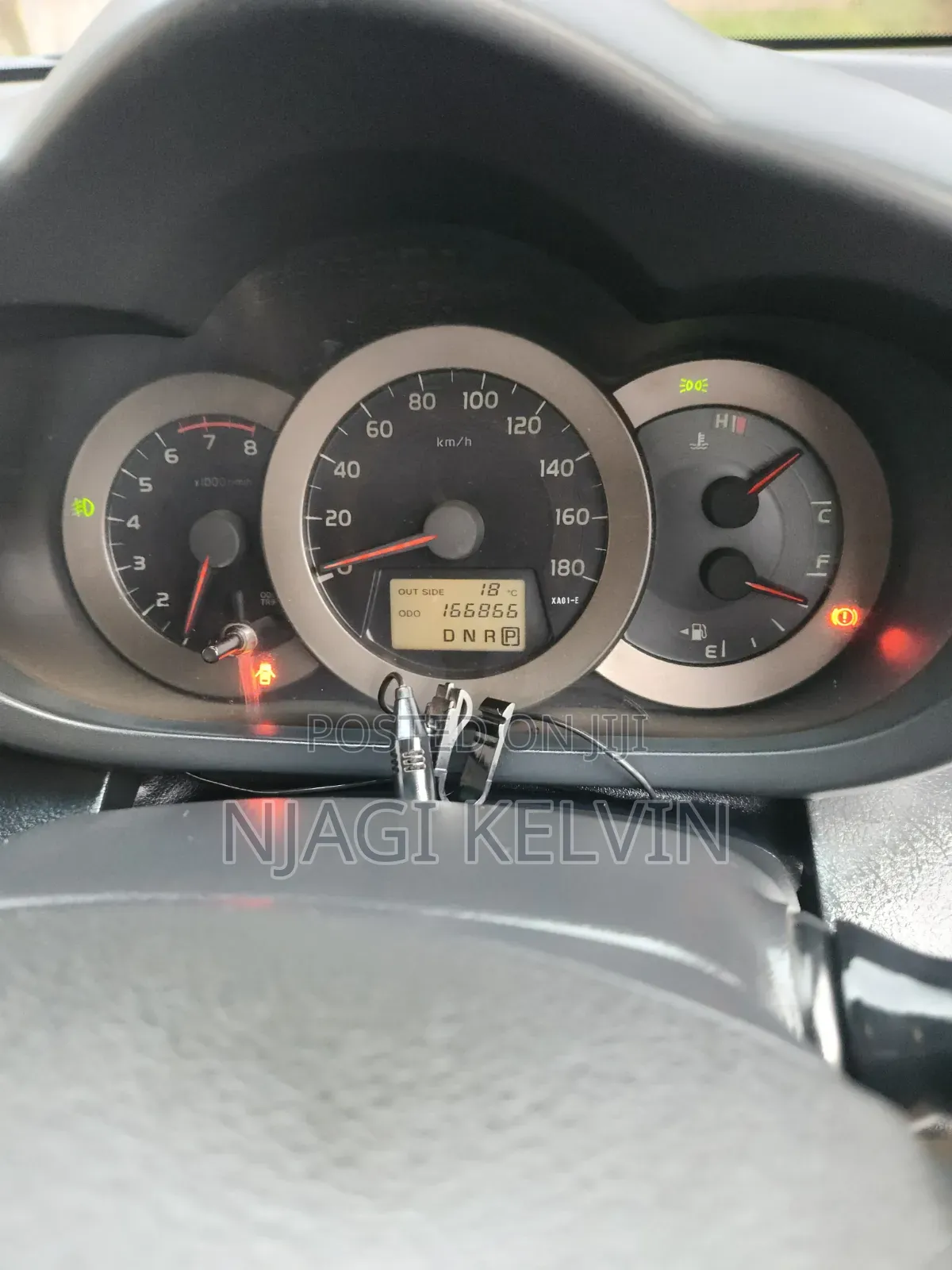 Toyota Vanguard 2010 Black