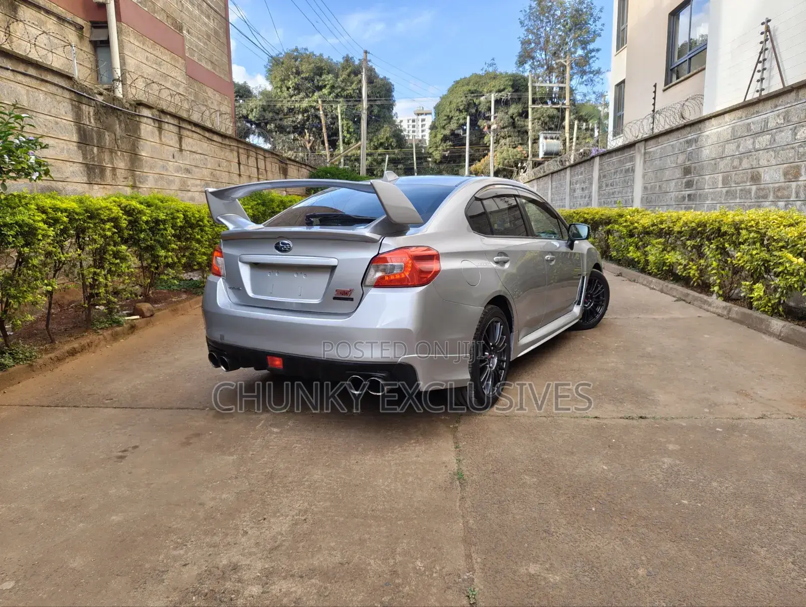 Subaru WRX STI 2018 Silver