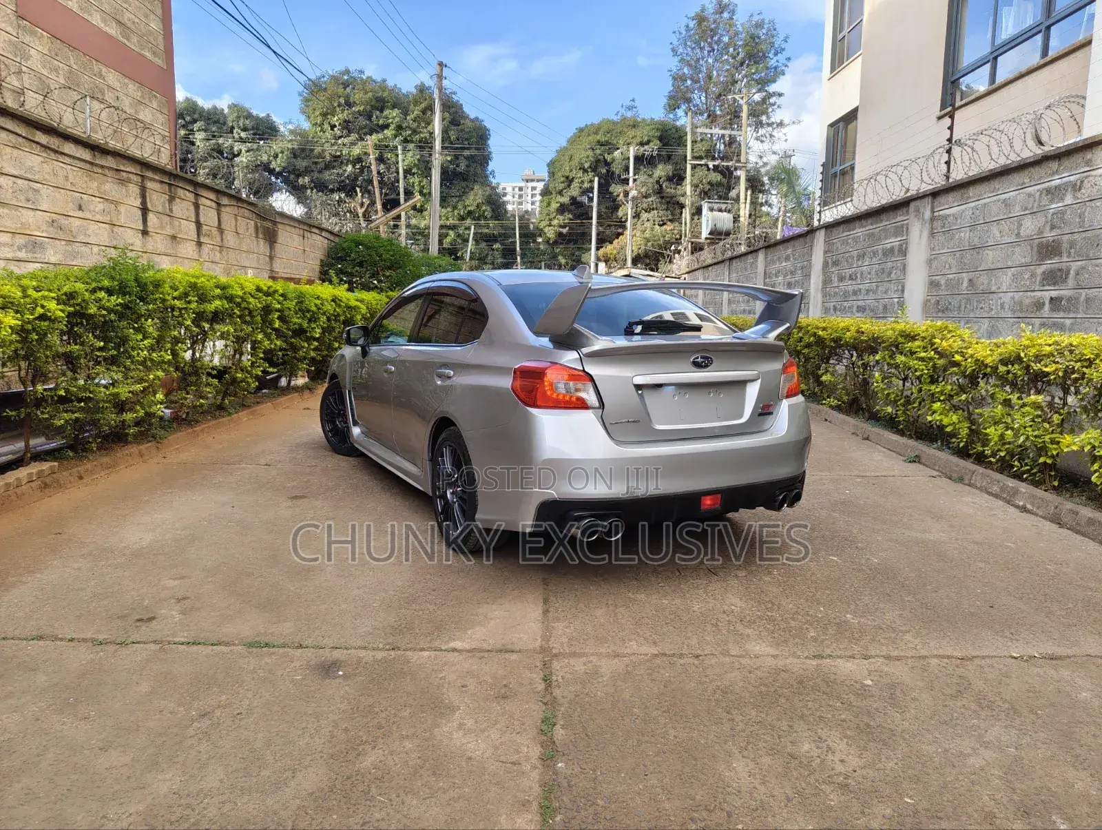 Subaru WRX STI 2018 Silver