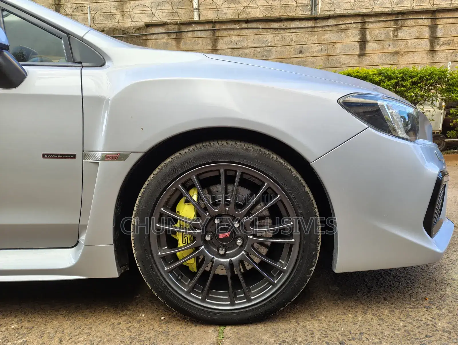 Subaru WRX STI 2018 Silver