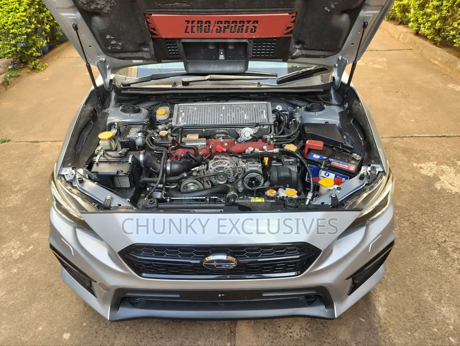 Subaru WRX STI 2018 Silver