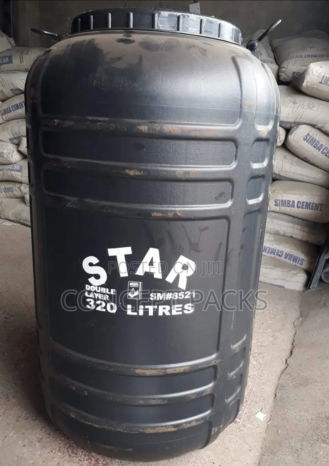 320 Litres Star Water Storage Super Drum