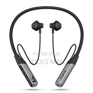Recrsi RE-NY052 Wireless Neckband Earphones Bluetooth 5.3