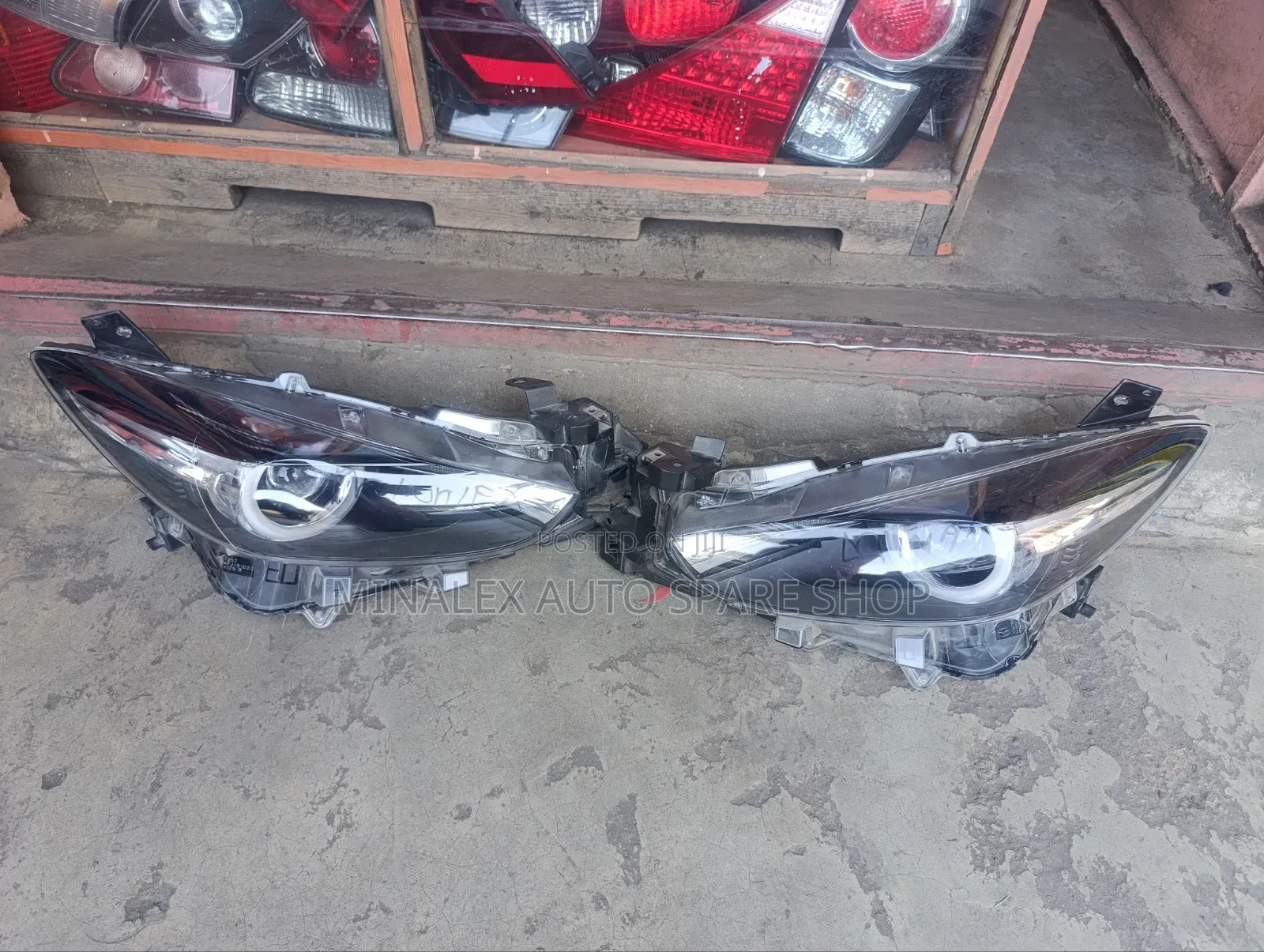 Front Headlight Axela Mazda Complete Zenon Type