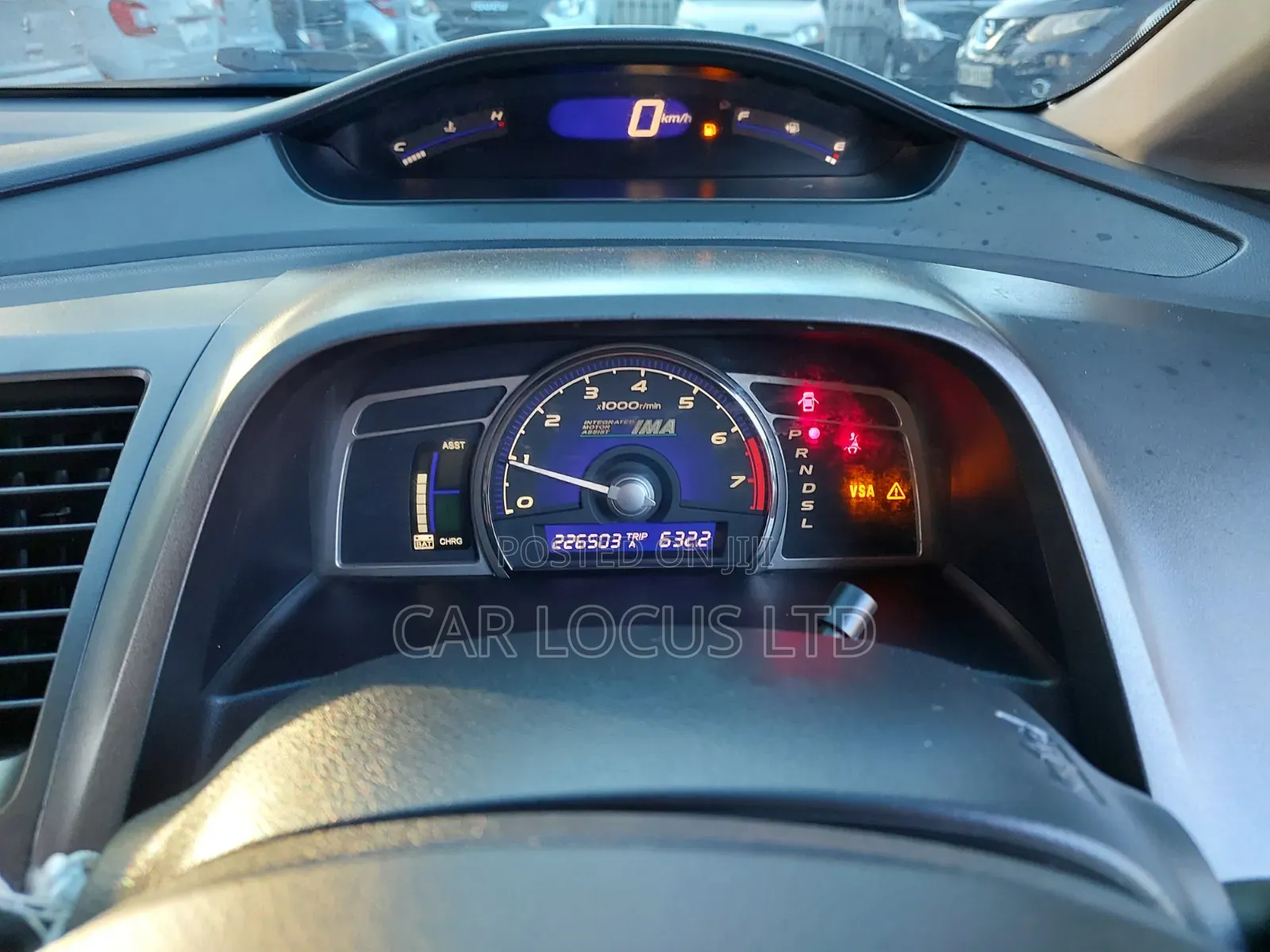Honda Civic Hybrid 2010 White
